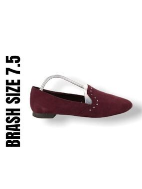 Brash Faux Suede flats shoes size 7.5